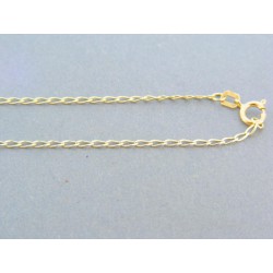 Zlatá retiazka žlté zlato oválne očká DR555243Z 14 karátov 585/1000 2.43g
