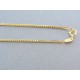 Zlatá retiazka žlté zlato VDR45295Z 14 karátov 585/1000 2.95g