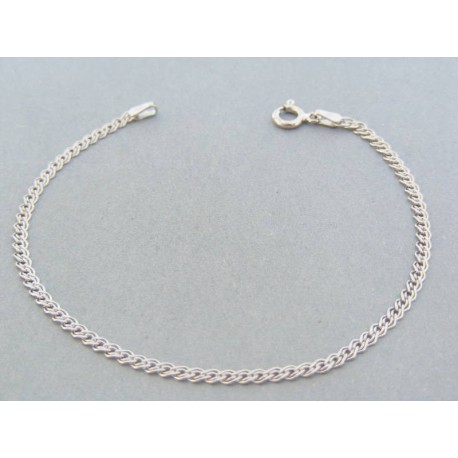 Strieborný náramok dvojité očká VDNS18148 925/1000 1.48g