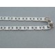 Retiazka ch. oceľ dámska platničky zdobená DRO501008 925/1000 10.08g