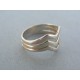 Strieborný dámsky prsteň hladký DPS56228 925/1000 2.28g