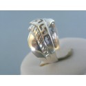 Strieborný dámsky prsteň vzorovaný DPS55448 925/1000 4.48g