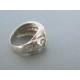 Strieborný dámsky prsteň vzorovaný DPS55448 925/1000 4.48g