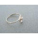 Strieborný dámsky prsteň DPS54094 925/1000 0.94g