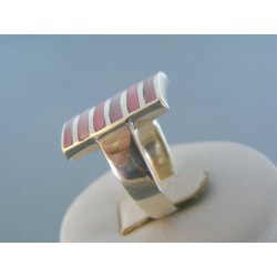 Strieborný dámsky prsteň perleť  DPS56842 925/1000 8.42g