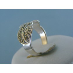 Strieborný dámsky prsteň zirkóny DPS51368 925/1000 3.68g