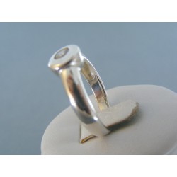 Strieborný dámsky prsteň zirkóny DPS56520 925/1000 5.20g