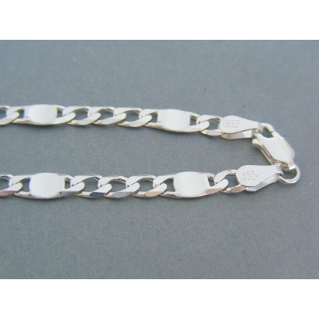 Strieborná retiazka vzor figáro VRS551495 925/1000 14.95g
