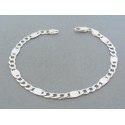 Strieborný náramok vzor figáro  VNS215597 925/1000 5.97g