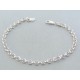 Strieborný náramok okrúhle očká VNS18410 925/1000 4.10g