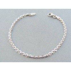 Strieborný náramok okrúhle očká VNS185339 925/1000 3.39g