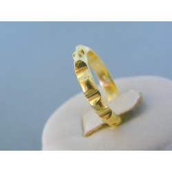 Zlatý prsteň ruženec žlté zlato VP56418Z 14 karátov 585/1000 4.18g