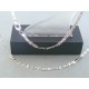 Zlatá retiazka zdobené platničky biele zlato VR42336B 14 karátov 585/1000 3.36g