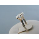 Strieborný dámsky prsteň vzorovaný DPS57128 925/1000 1.28g