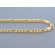 Zlatá retiazka žlté zlato vzor figáro DR545814Z 14 karátov 585/1000 8.14g
