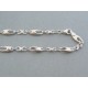 Zlatá retiazka  zaujímavy tvar biele zlato DR50946B 14 karátov 585/1000 9.46g