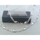 Zlatá retiazka  zaujímavy tvar biele zlato DR50946B 14 karátov 585/1000 9.46g