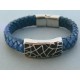 Náramok ch. oceľ koža VNO213364 316L 33.64g