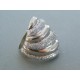 Dámsky prsteň ch. oceľ posiaty kamienkami VPO571566 316L 15.66g