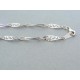 Zlatá retiazka vzorovaná biele zlato VR45536B 14 karátov 585/1000 5.36g