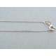 Zlatá retiazka ozdoba krížiky biele zlato VR415112B 14 karátov 585/1000 1.12g