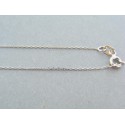 Zlatá retiazka ozdoba krížiky biele zlato VR415112B 14 karátov 585/1000 1.12g