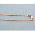 Zlatá retiazka červené zlato stromčekový vzor DR45262C 14 karátov 585/1000 2.62g