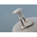 Strieborný dámsky prsteň kameň opál DPS57228 925/1000 2.28g