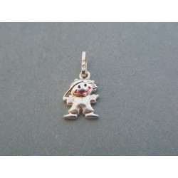 Strieborný prívesok  postavička chlapček DIS084 925/1000 0.84g