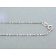Zlatá retiazka biele zlato očká DR50142B 14 karátov 585/1000 1.42g