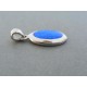 Strieborný prívesok dámsky kameň opál VIS392 925/1000 3.92g