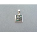 Strieborný prívesok dámsky kameň opál DIS079 925/1000 0.79g