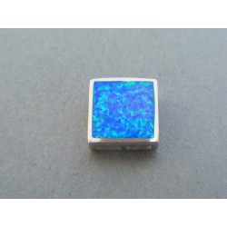 Strieborný dámsky prívesok kameň opál DIS306 925/1000 3.06g
