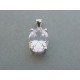 Strieborný prívesok veľký zirkón VIS326 925/1000 3.26g