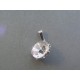 Strieborný dámsky prívesok zirkón DIS225 925/1000 2.25g