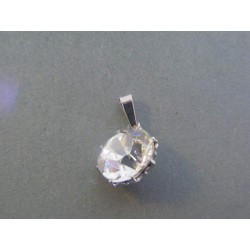 Strieborný dámsky prívesok zirkón DIS225 925/1000 2.25g