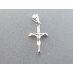 Strieborný prívesok krížik umučenie VDIKS128 925/1000 1.28g