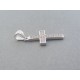 Strieborný prívesok krížik číre zirkóny VDIKS119 925/1000 1.19g