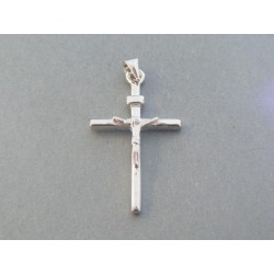 Strieborný prívesok krížik umučenie VDIKS220 925/1000 2.20g