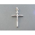 Strieborný prívesok krížik umučenie VDIKS220 925/1000 2.20g