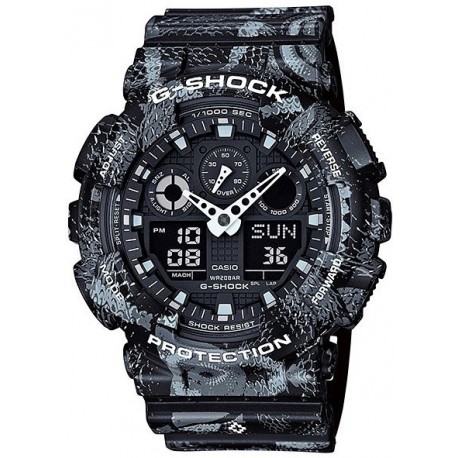 Hodinky CASIO G- shock GA 100MRB-1A