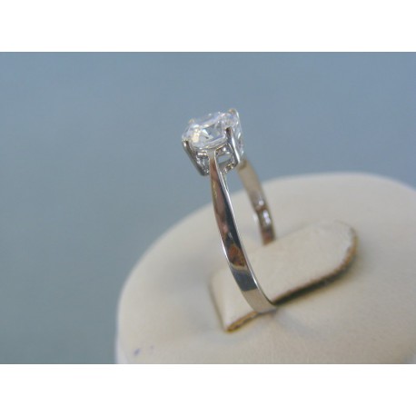 Strieborný dámsky prsteň zirkón v korunke VPS53146 925/1000 1.46g