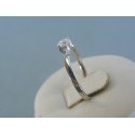 Strieborný dámsky prsteň priehľadný zirkón VPS55140 925/1000 1.40g