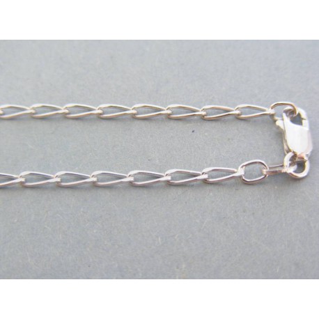 Strieborná retiazka oválne očká VRS50405 925/1000 4.05g