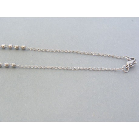 Retiazka ch. oceľ ruženec DRO535776 316L 7.76g