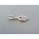 Strieborný prívesok jemný zirkón VIS130 925/1000 1.30g