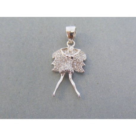 Strieborný prívesok víla kamienky VDIS147 925/1000 1.47g