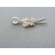 Strieborný prívesok víla kamienky VDIS147 925/1000 1.47g