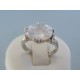 Strieborný dámsky prsteň priehľadný zirkón DPS56539 925/1000 5.39g