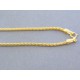 Zlatá retiazka žlté zlato zaujímavy vzor DR50281Z 14 karátov 585/1000 2.81g